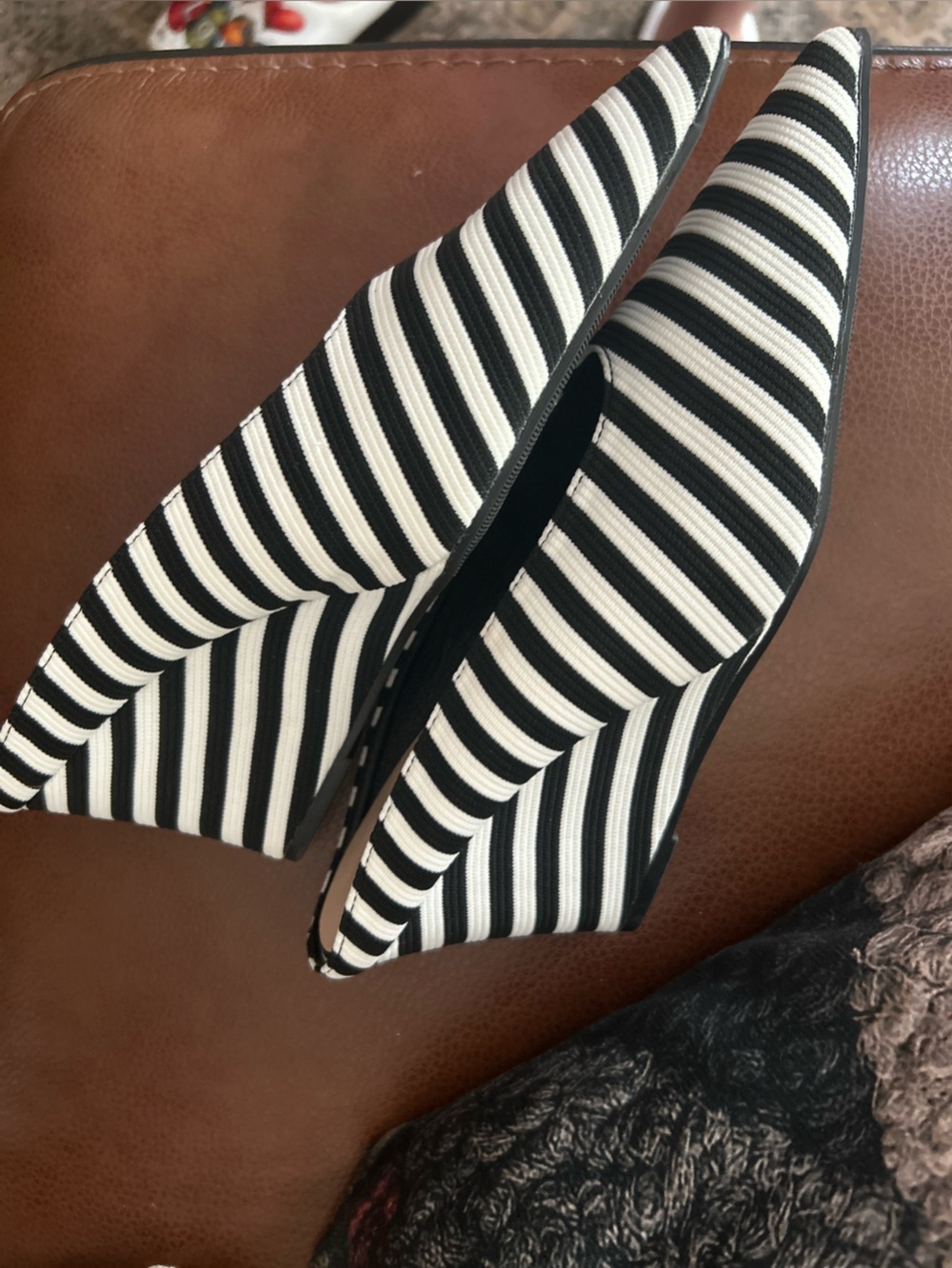 Striped wedge slides - Picture 4 of 5